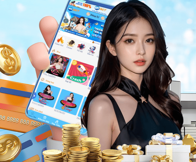 Hình ảnh quảng cáo của tj77 hiển thị nền tảng và các lợi ích